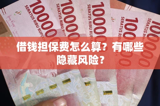 北京借钱担保费怎么算？有哪些隐藏风险？