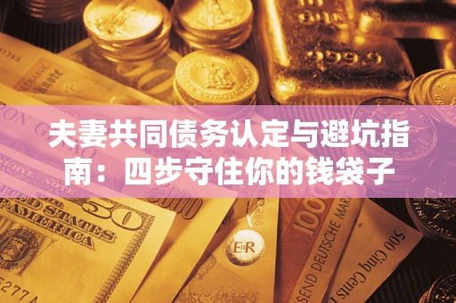 北京夫妻共同债务认定与避坑指南：四步守住你的钱袋子
