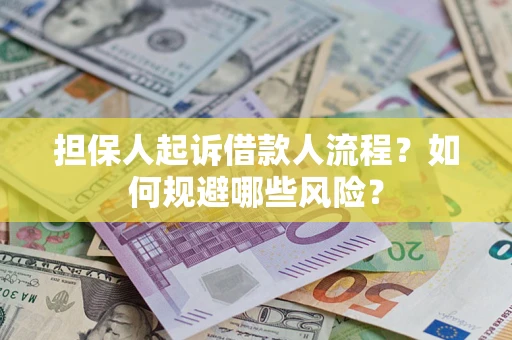 北京担保人起诉借款人流程？如何规避哪些风险？