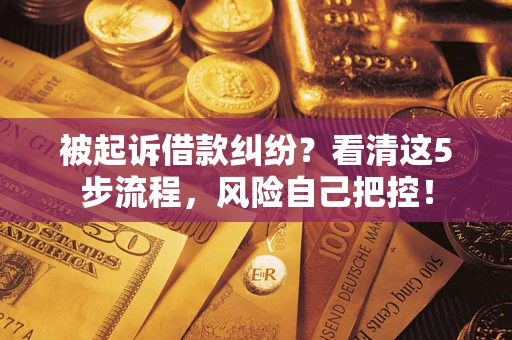北京被起诉借款纠纷？看清这5步流程，风险自己把控！