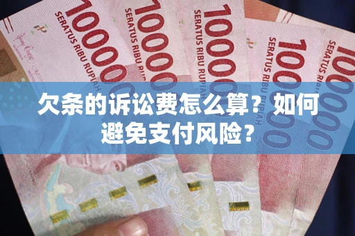 北京欠条的诉讼费怎么算？如何避免支付风险？